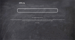 Desktop Screenshot of abhk.org